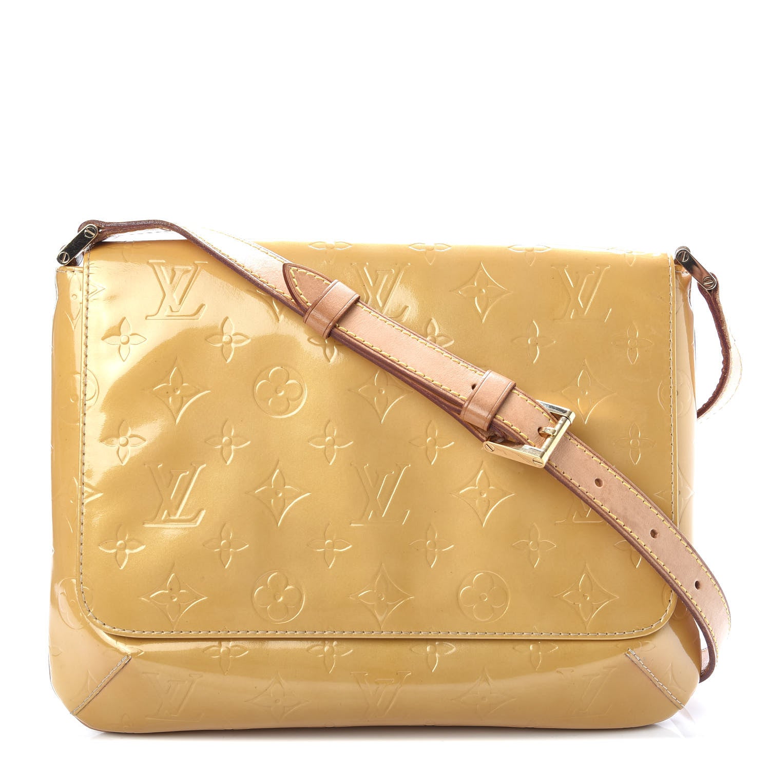 Louis Vuitton Vernis Thompson Street Blanc Corail 1 of 10
