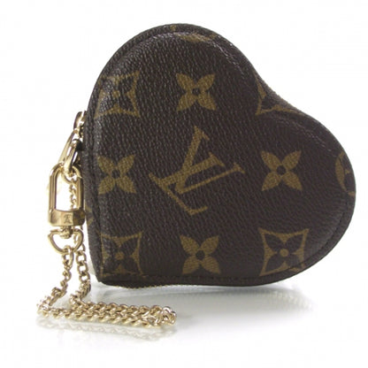 Louis Vuitton Monogram Leopard Coeur Heart Coin Purse Blanc Corail 1 of 10