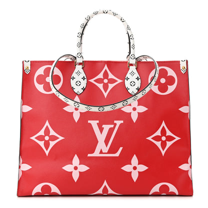 Louis Vuitton LOUIS VUITTON Monogram Giant Onthego GM Rouge Rose 1 of 11