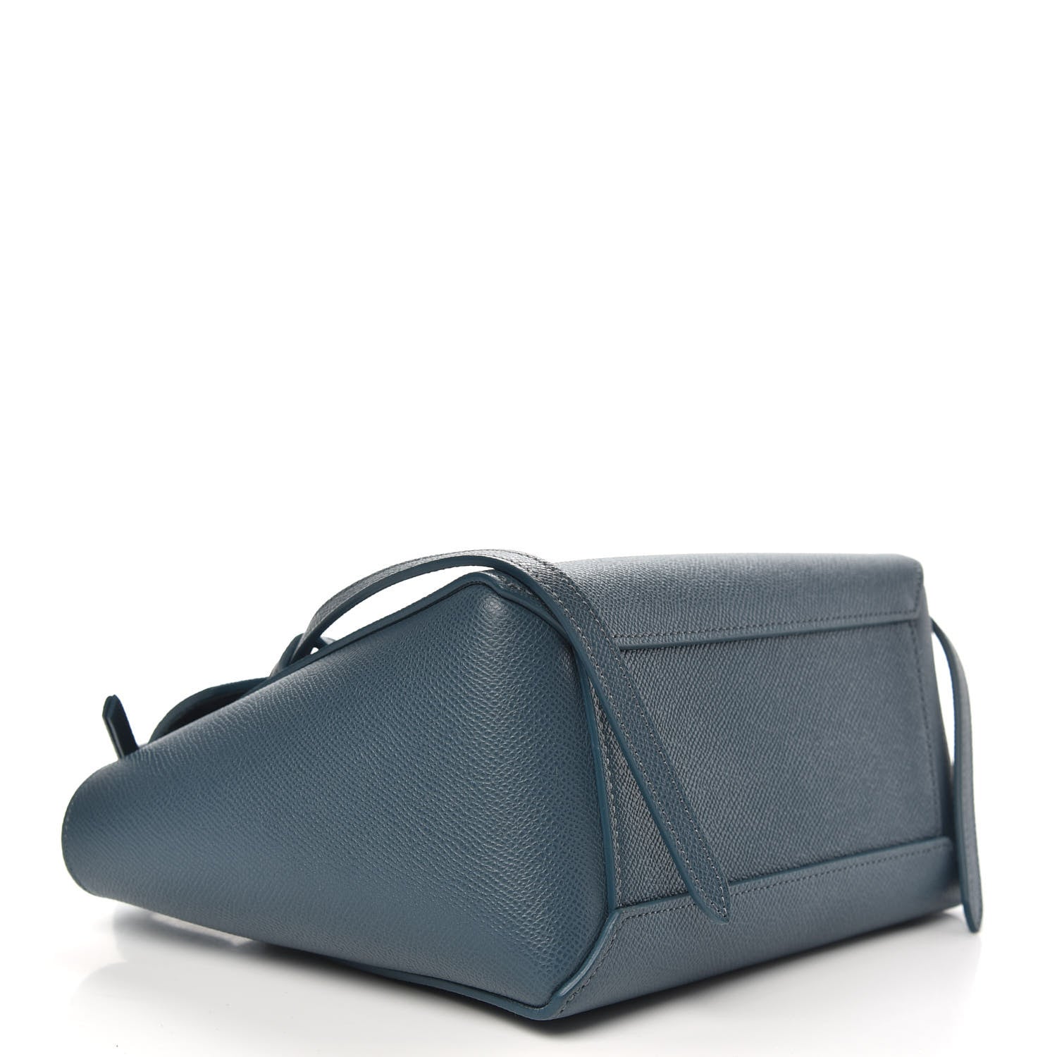 Celine Grained Calfskin Nano Belt Bag Abyss Blue 5 of 9