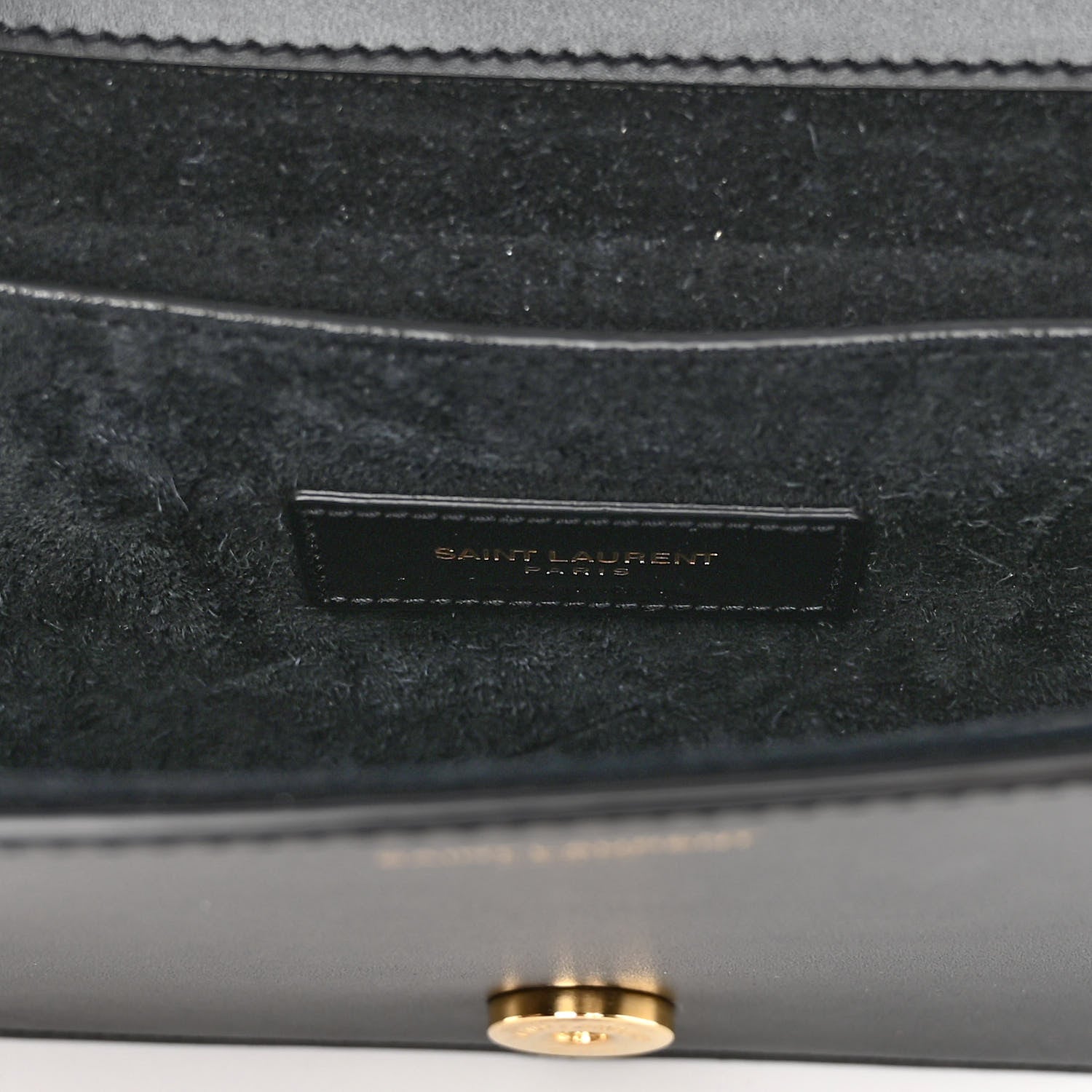 Saint Laurent SAINT LAURENT Smooth Calfskin Shoulder Bag Black 5 of 8