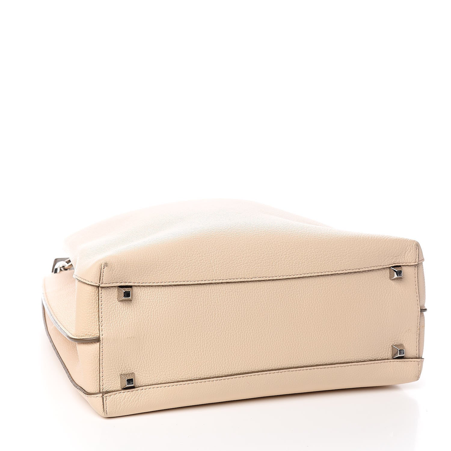 MCM Grained Calfskin Large Milla Hobo Natural 4 of 11