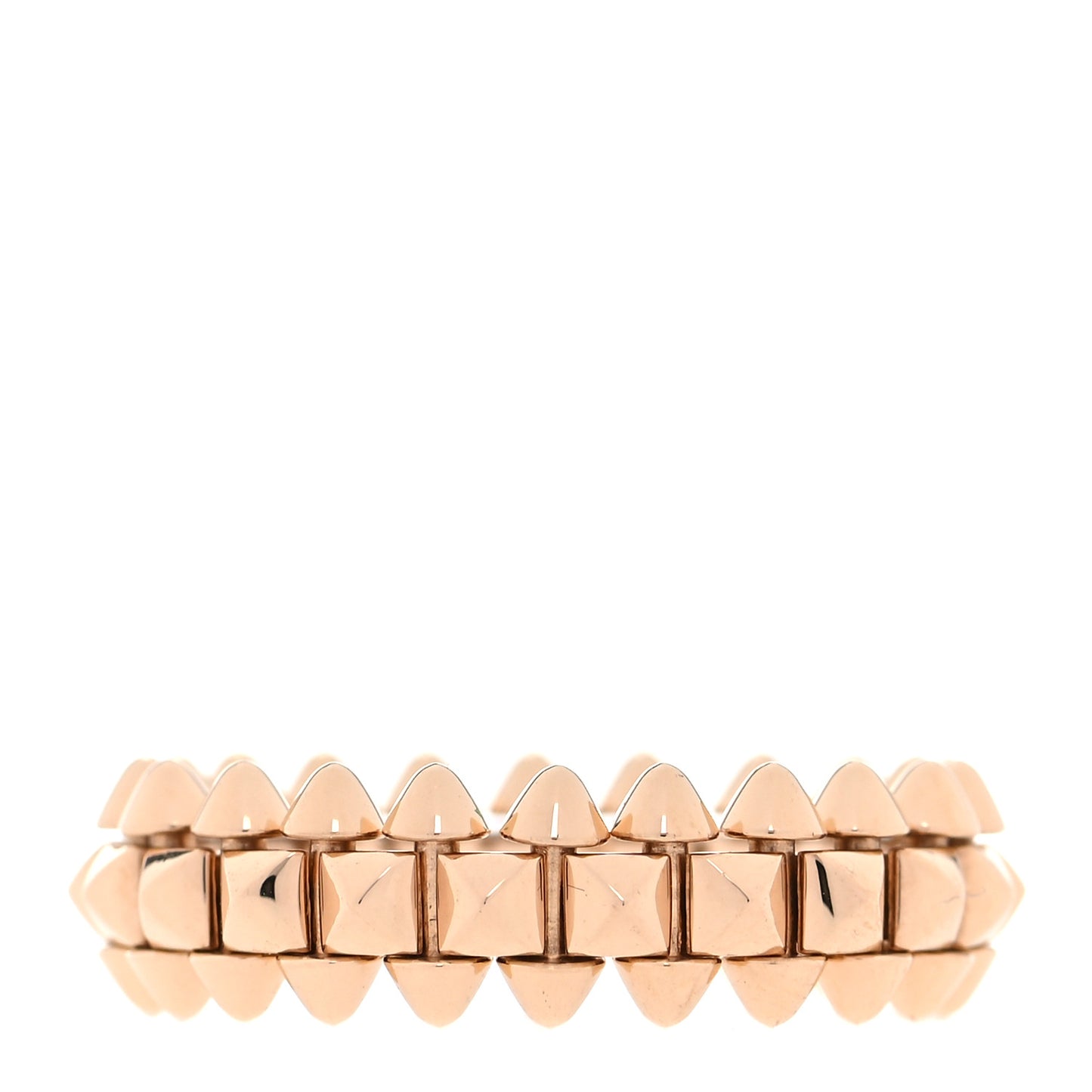 18K Pink Gold SM Clash De Cartier Ring 52 6