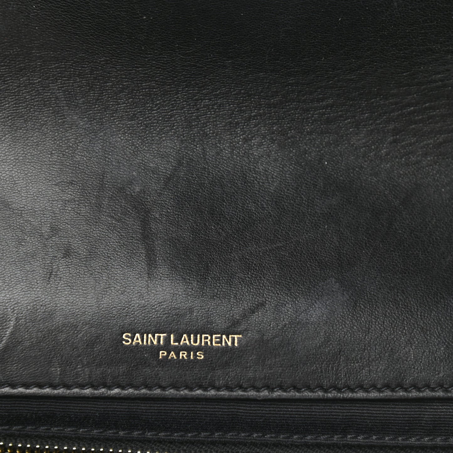 Lambskin Patchwork Monogram Medium Jamie Black