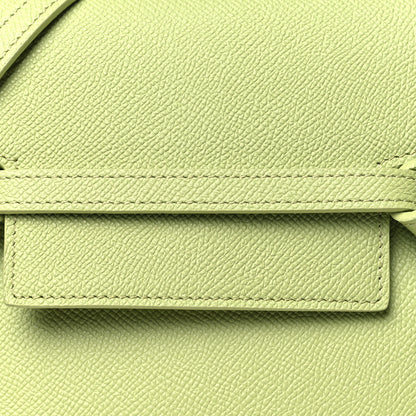 Celine Grained Calfskin Nano Belt Bag Vert D'eau 8 of 11