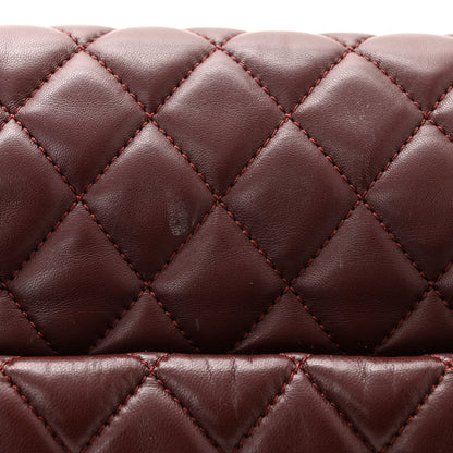 Chanel Lambskin Jumbo Coco Rain Flap Bordeaux 13 of 13