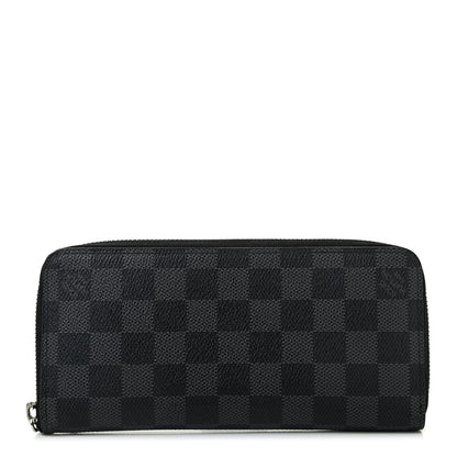 Louis Vuitton Damier Graphite Zippy Vertical Wallet 2 of 11