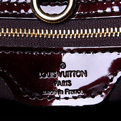 Louis Vuitton Vernis Wilshire PM Amarante 6 of 9