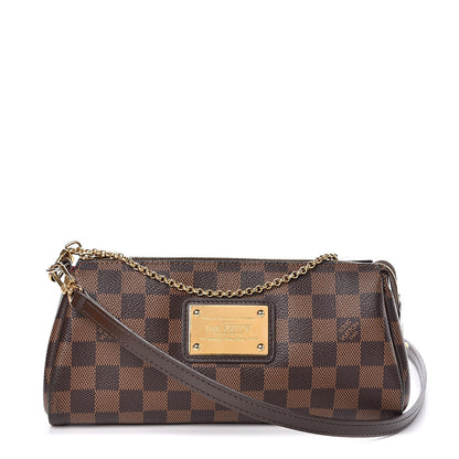 Louis Vuitton Damier Ebene Eva Clutch 1 of 11