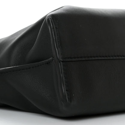Loewe Calfskin Mini Flamenco Knot Clutch Black 9 of 11