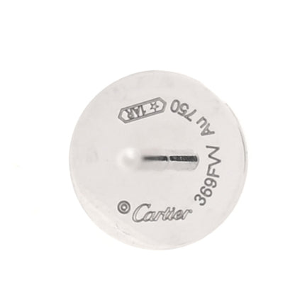 Cartier 18K White Gold LOVE Earrings 4 of 5