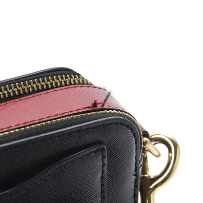 Marc Jacobs Saffiano Small Snapshot Camera Bag Black Multi 8 of 9
