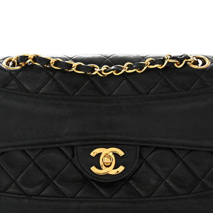 Chanel Lambskin Quilted Small Single Flap Black 10 of 15