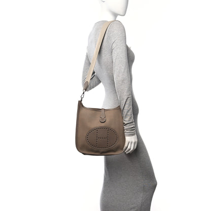 Hermes Toile Swift Evelyne II PM Etoupe 2 of 11