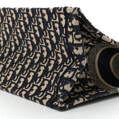 Christian Dior Oblique Medium Book Tote Blue Multicolor 10 of 10