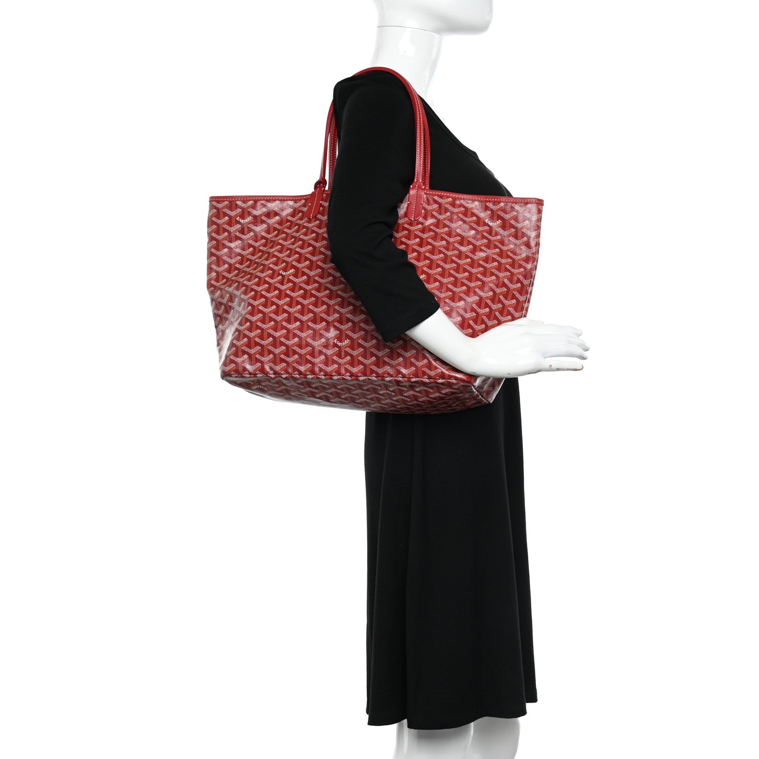 Goyard Goyardine Saint Louis PM Red 3 of 15