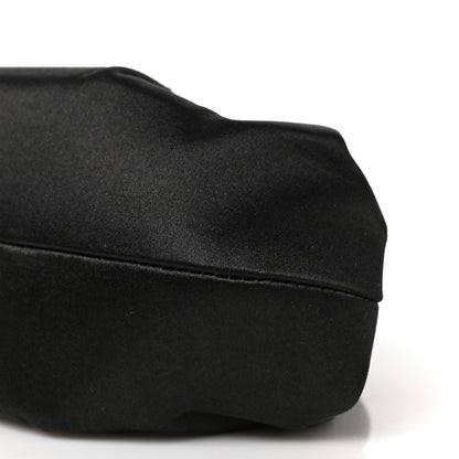 Judith Leiber Satin Crystal Evening Clutch Black 7 of 7