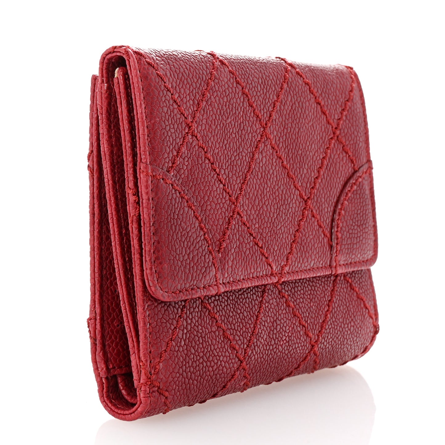 Caviar Outdoor Ligne French Wallet Bordeaux