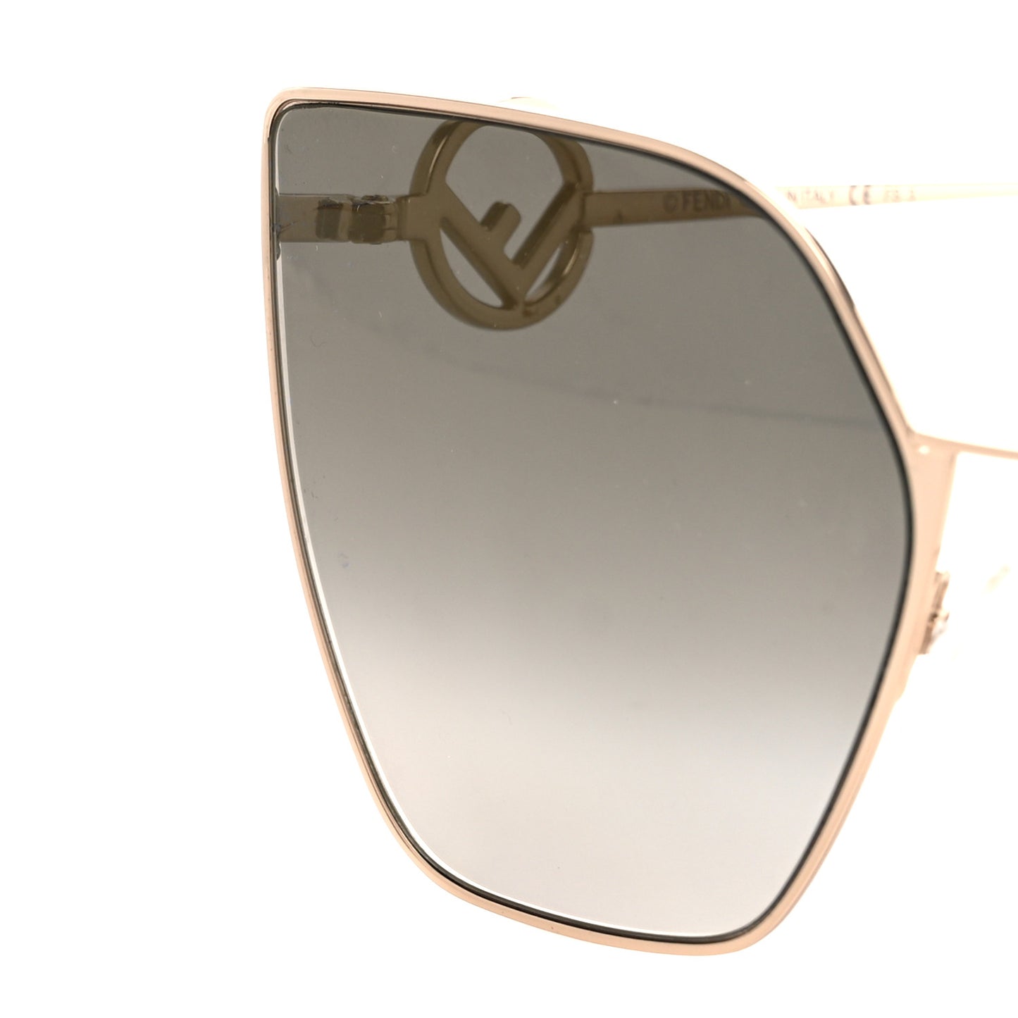 Metal F is Fendi Sunglasses FF 0323/S Gold