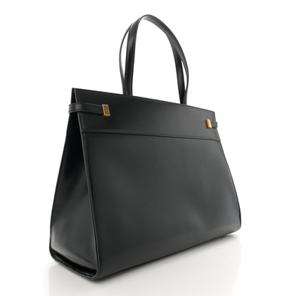 Saint Laurent Calfskin Medium Manhattan Shopper Tote Black 3 of 10