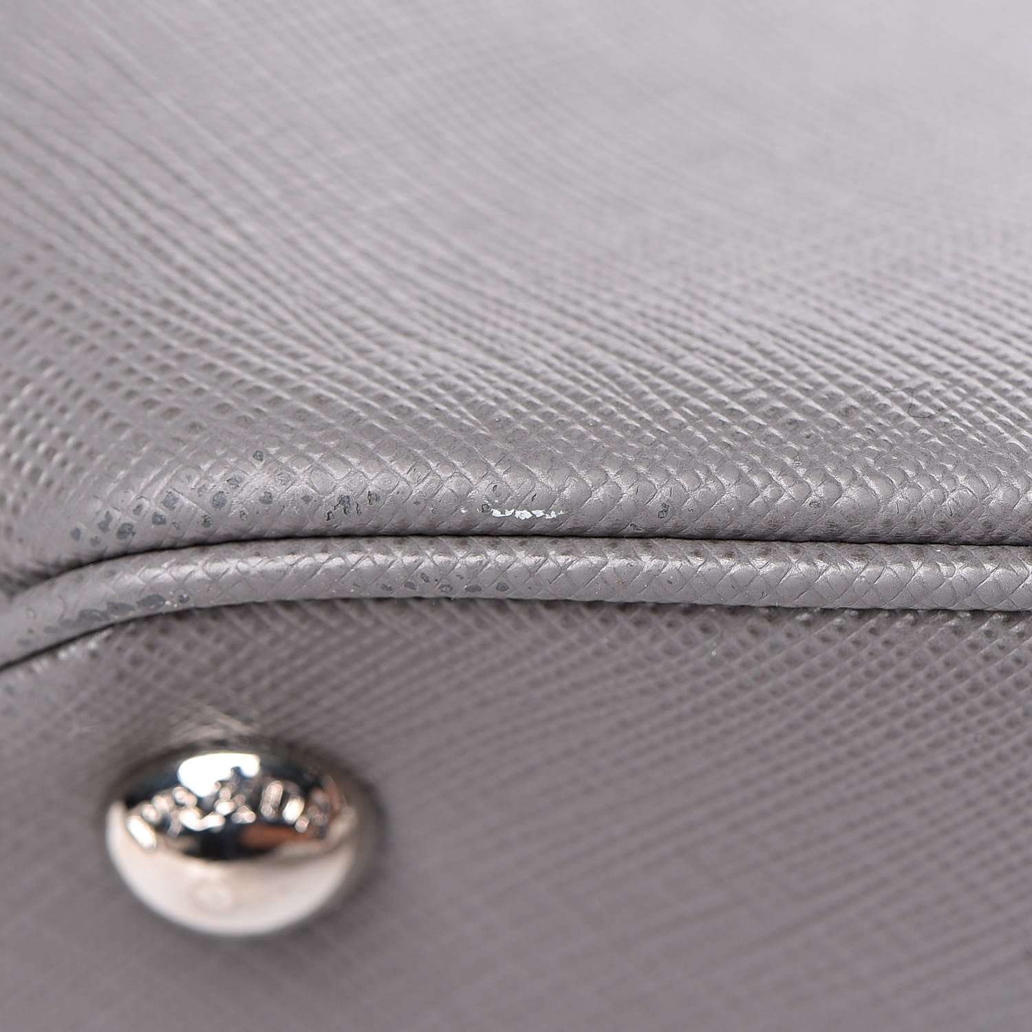 Prada Saffiano Medium Galleria Double Zip Tote Marmo 12 of 18