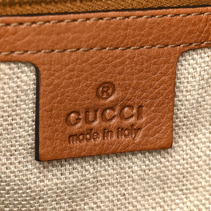 Gucci Monogram Medium Marrakech Hobo Camel 6 of 12