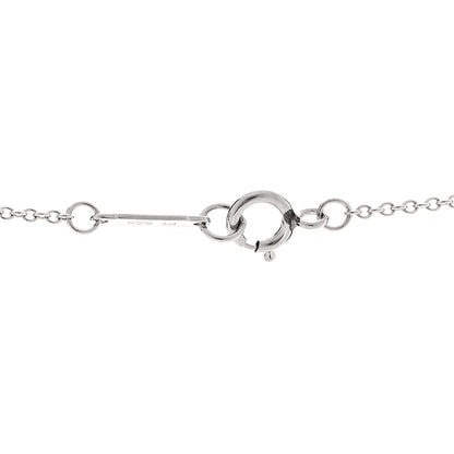Tiffany Platinum Diamond Pink Tourmaline Soleste Pendant Necklace 5 of 8