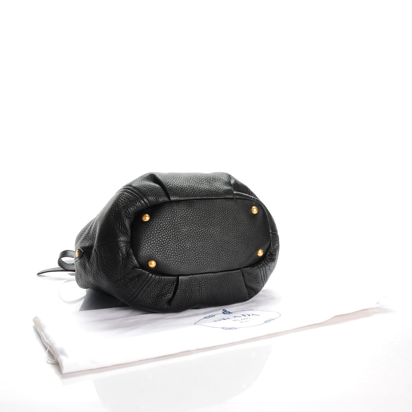 Vitello Daino Tote Nero Black