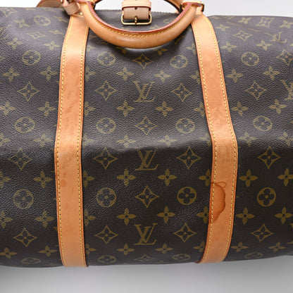 Louis Vuitton Monogram Keepall Bandouliere 60 12 of 13