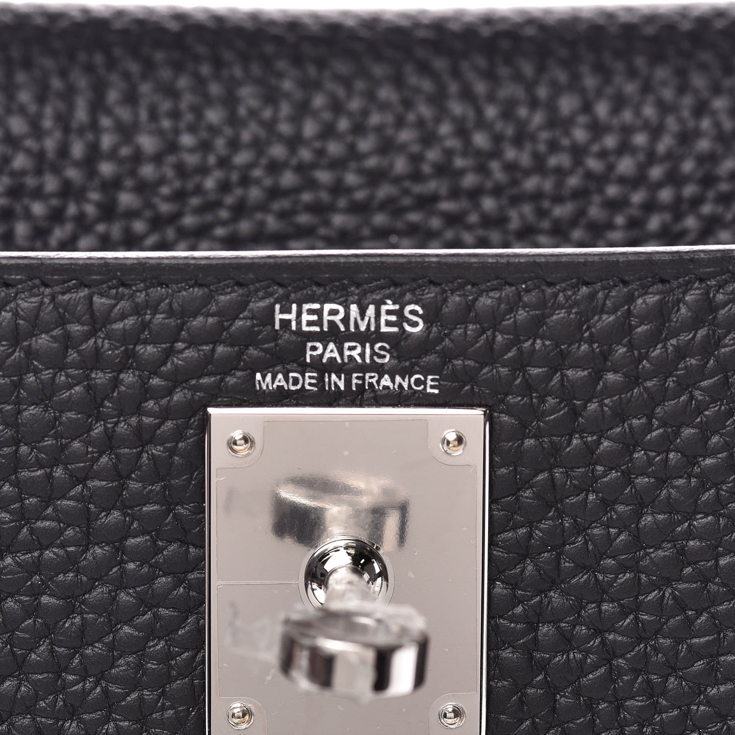 Hermes Taurillon Clemence Kelly Ado Backpack Black 13 of 25
