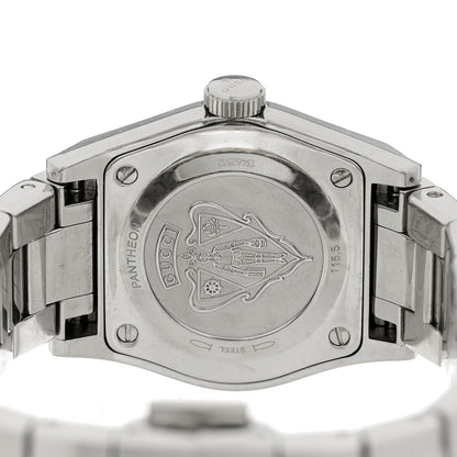 Gucci Stainless Steel 28mm Pantheon Quartz Watch Brown 4 of 5