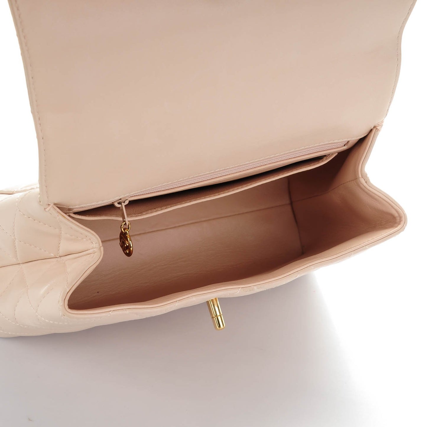 Lambskin Medium Kelly Flap Bag Light Pink