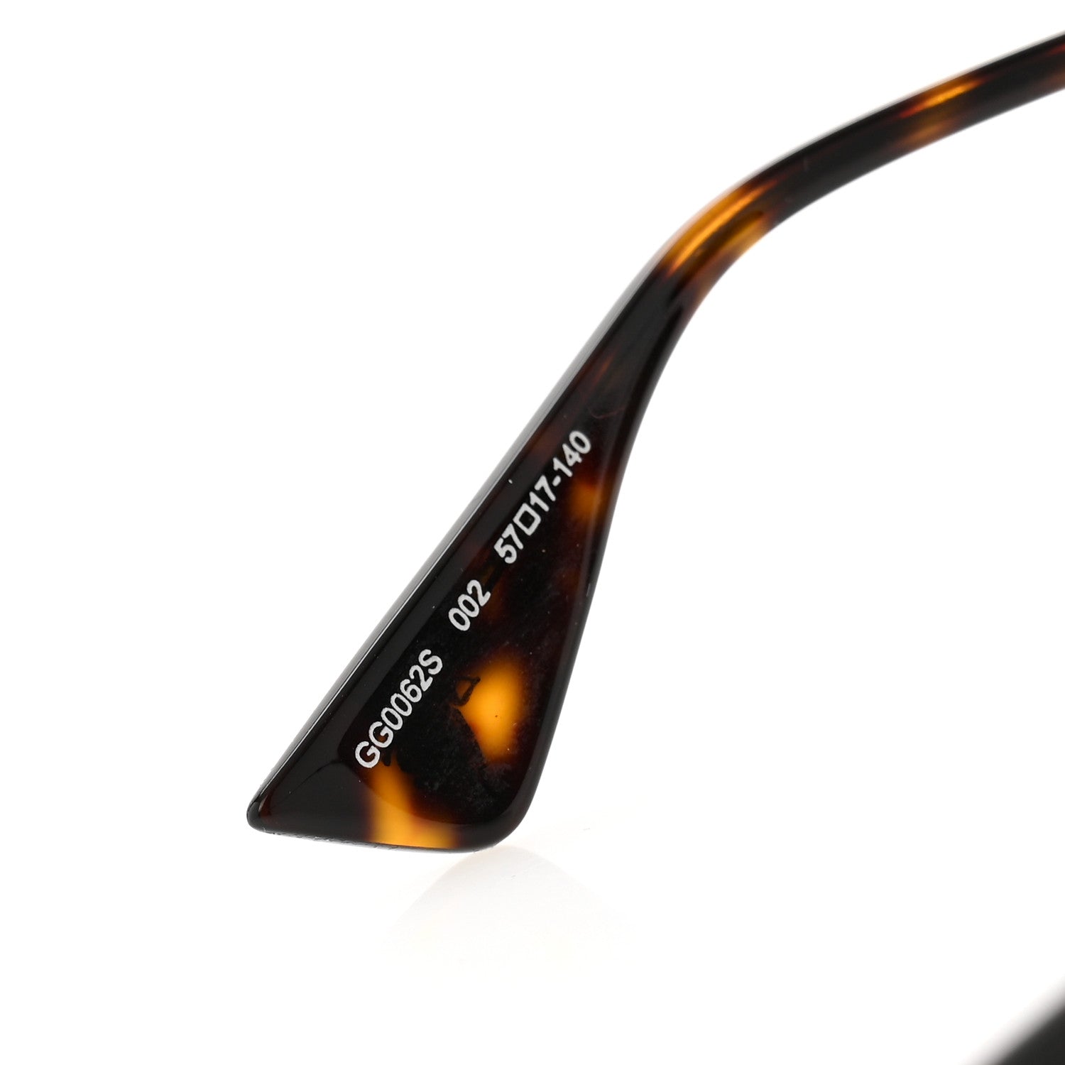 Gucci Aviator Sunglasses GG0062S Tortoise 6 of 8
