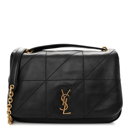 Saint Laurent Lambskin Matelasse Monogram Small Jamie 4.3 Black 1 of 9