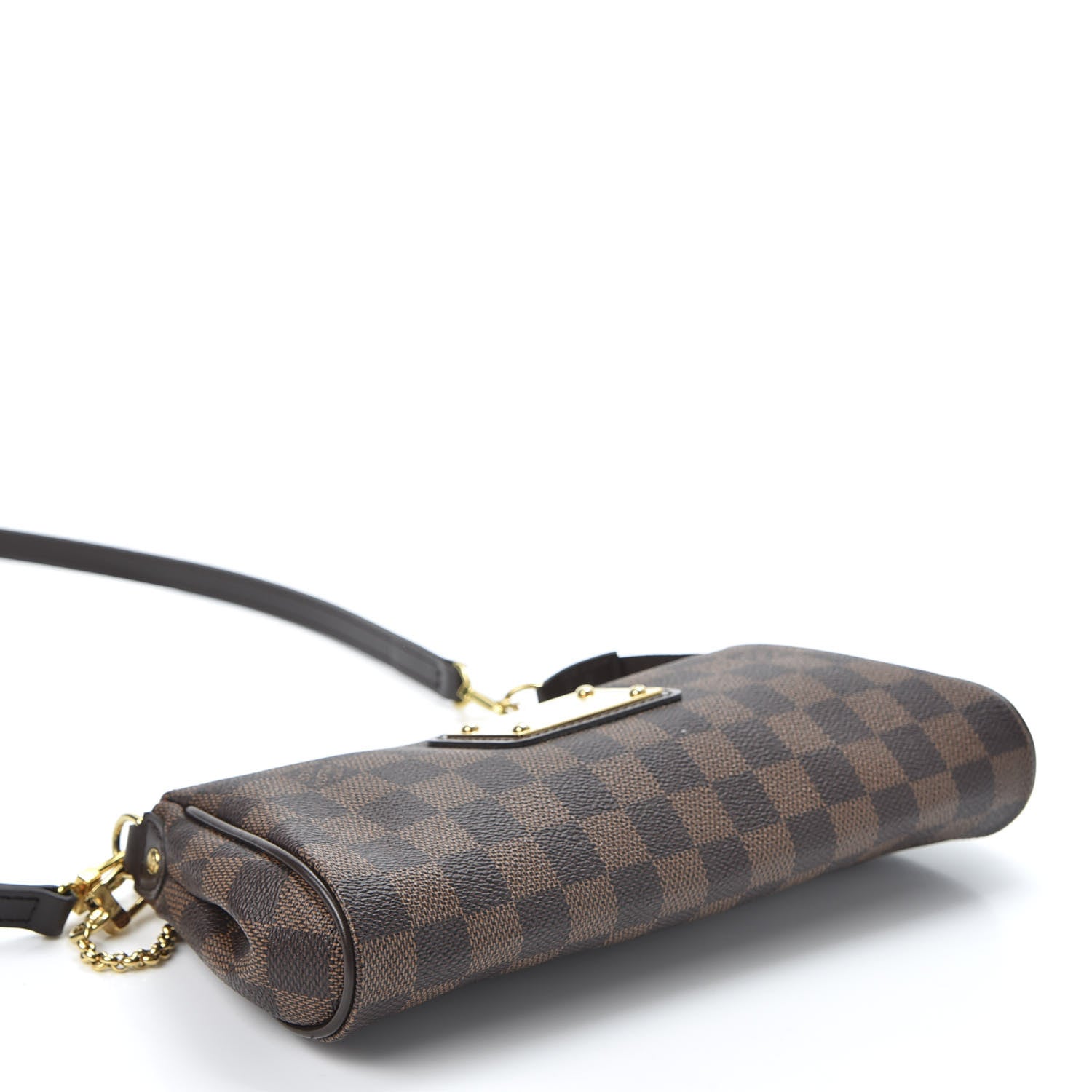 Louis Vuitton Damier Ebene Eva Clutch 3 of 9