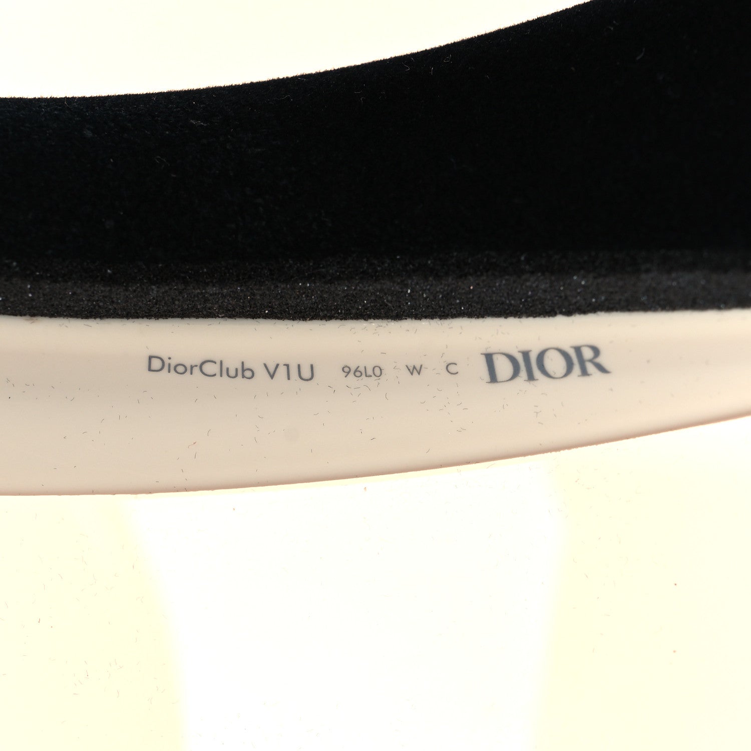 Christian Dior DiorClub1 Sun Visor Pink 6 of 7