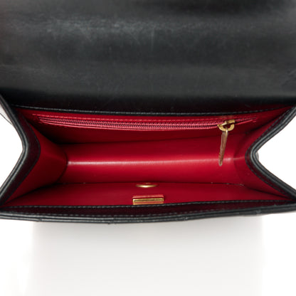 Chanel Calfskin Strass Quilted Flap Black 5 of 10
