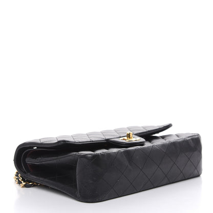 Chanel Lambskin Quilted Medium Double Flap Black 4 of 19
