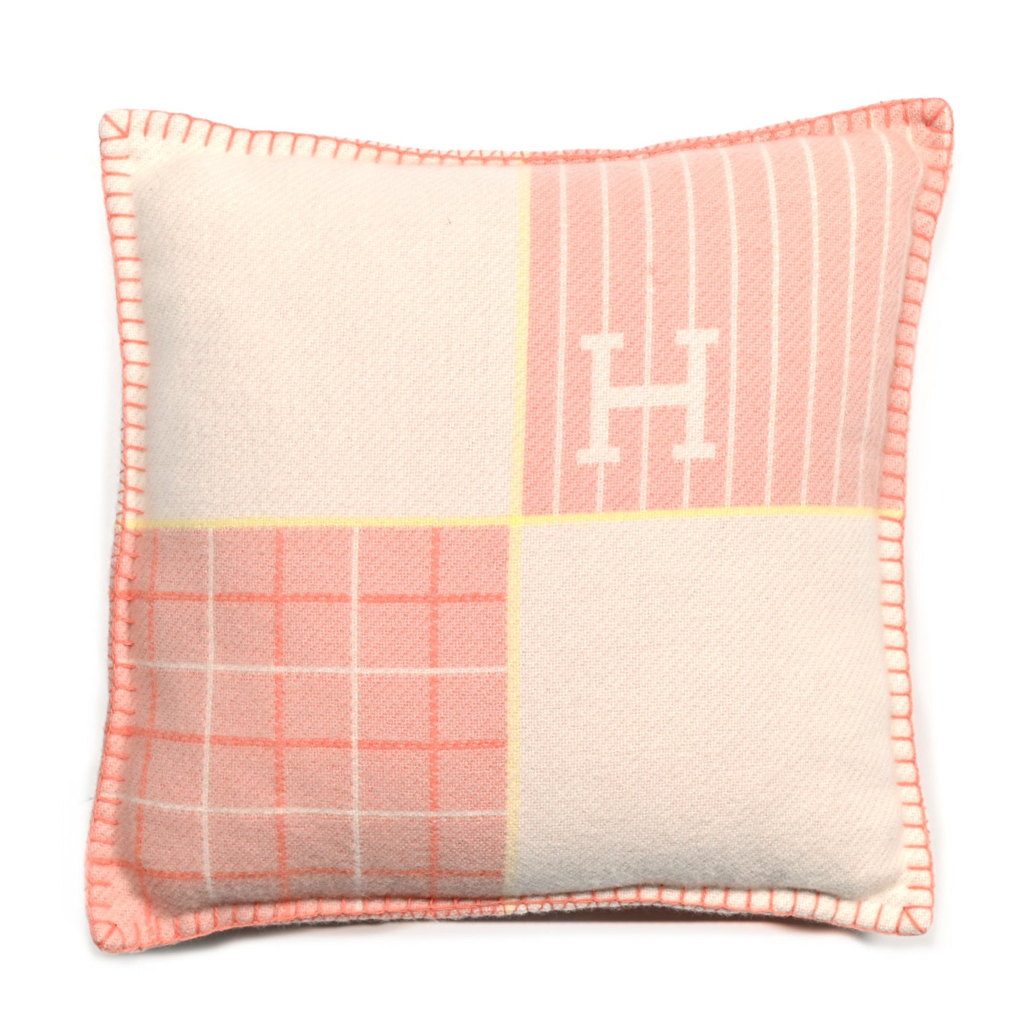 Wool Cashmere Avalon Cabriole Pillow Melon