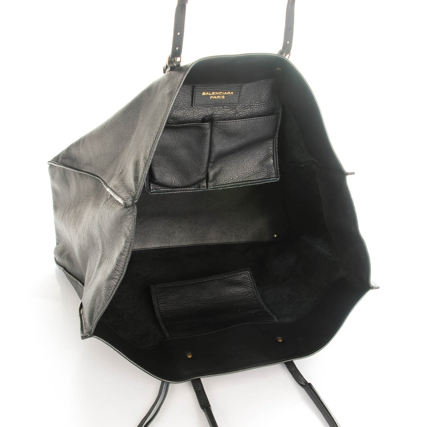 Veau Papier A4 Tote Black