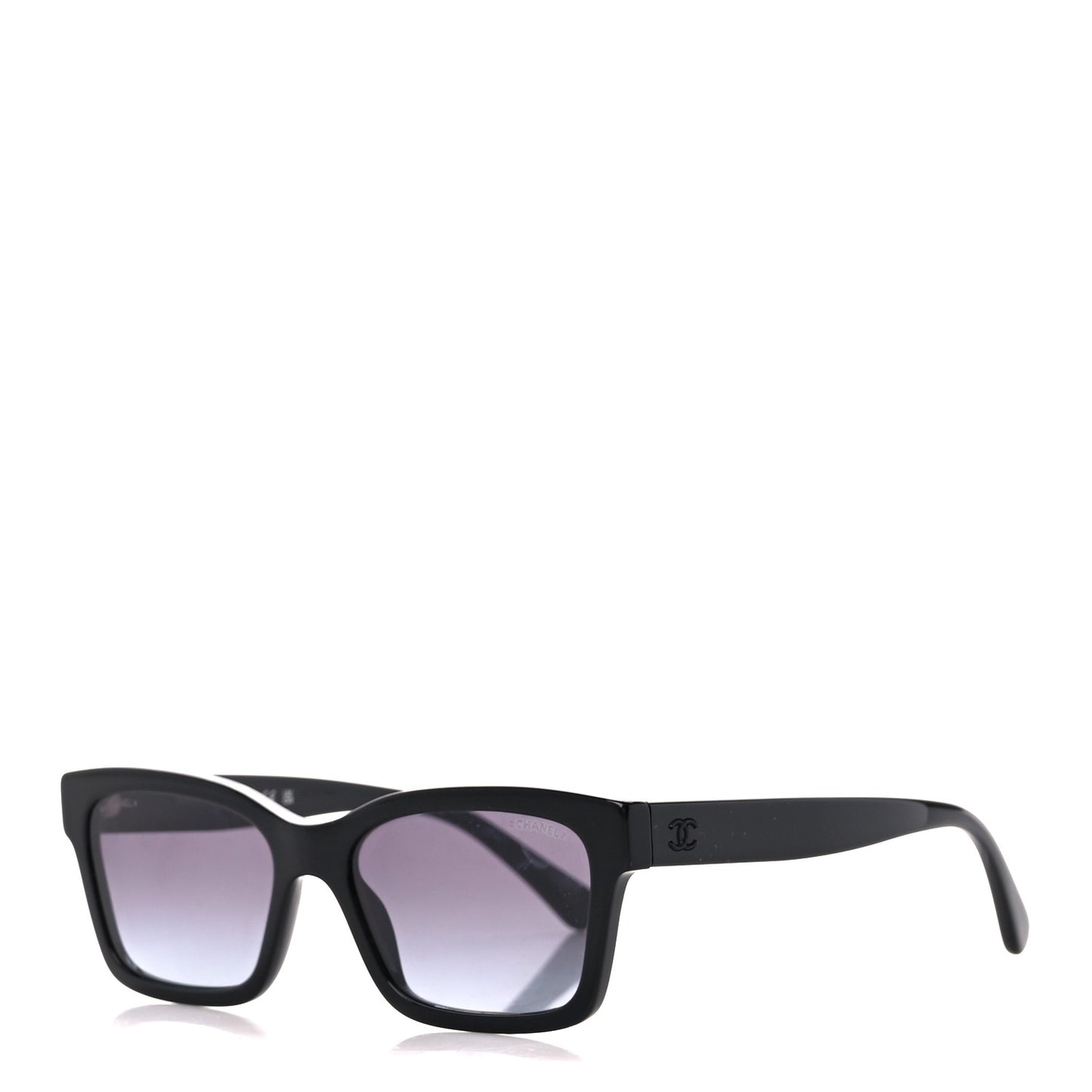 Acetate Square Sunglasses 5417 Black