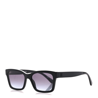 Chanel Acetate Square Sunglasses 5417 Black 1 of 9