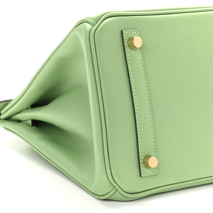 Hermes Epsom Birkin 30 Vert Criquet 8 of 10