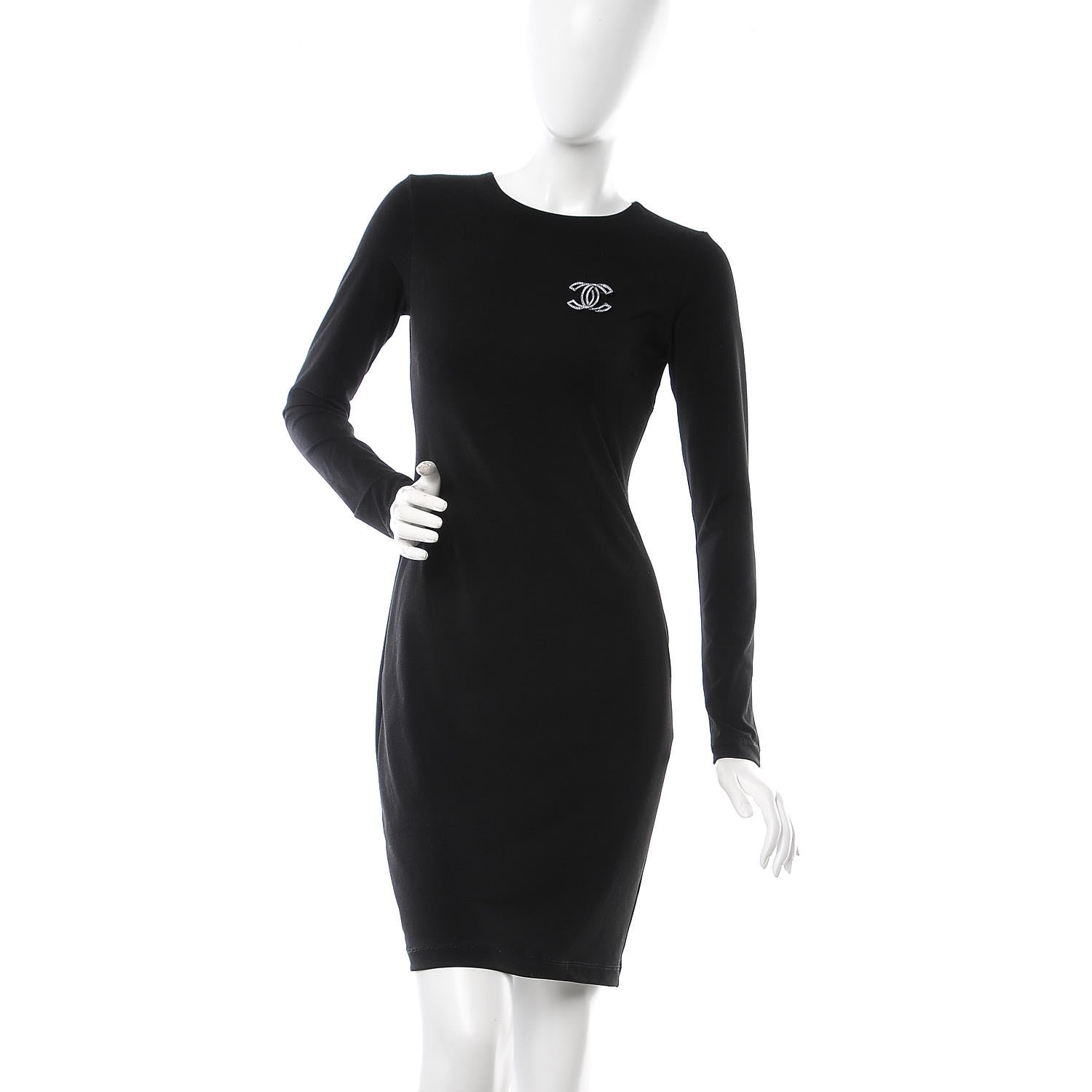 Chanel Crystal Baguette CC Brooch Light Purple 2 of 5