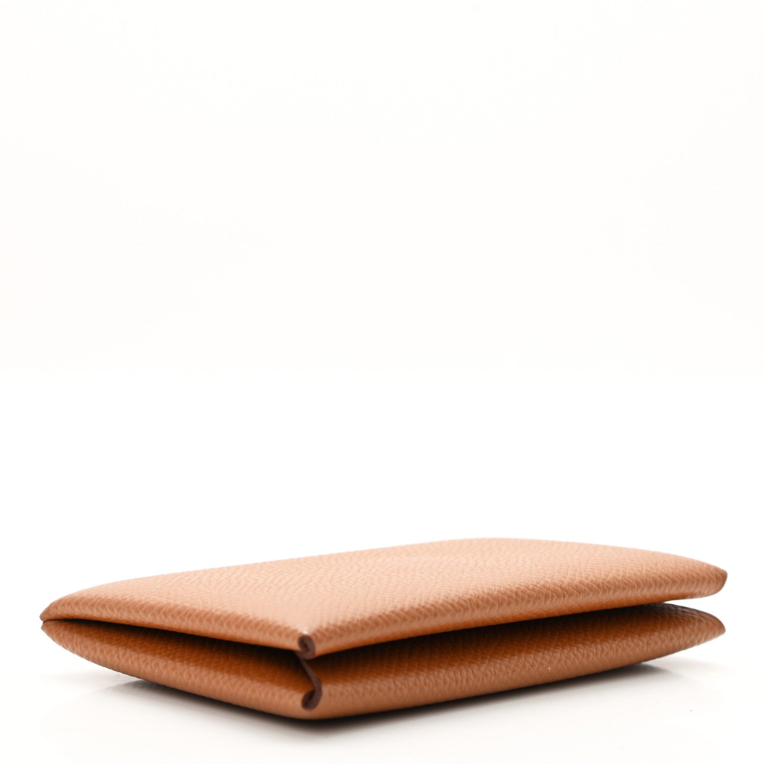 Hermes Epsom Calvi Card Case Gold 4 of 7