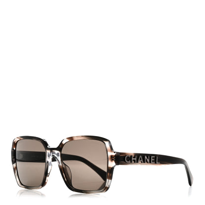 Chanel Acetate Square Sunglasses 5408-A Brown 1 of 8