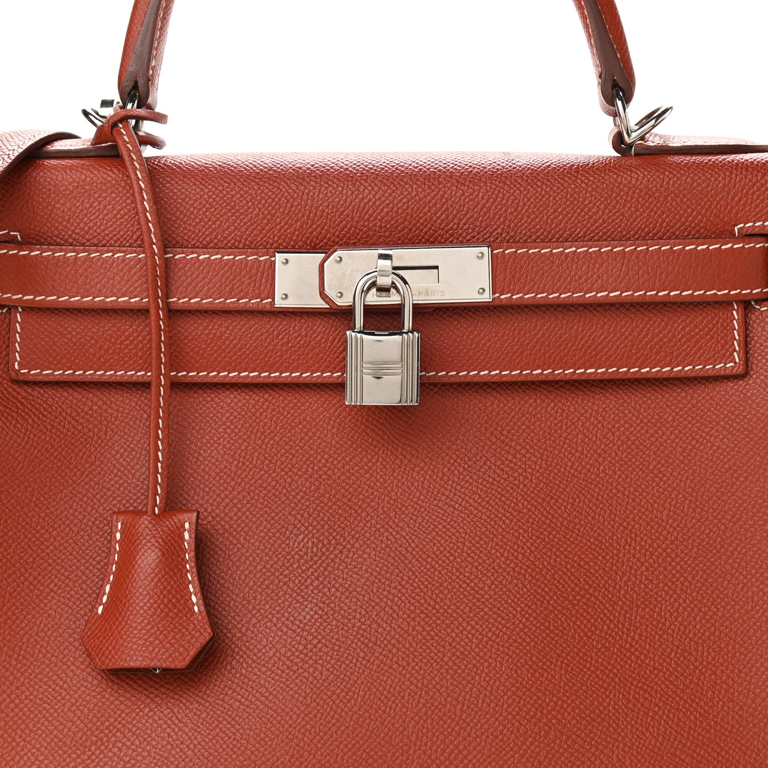 Hermes Epsom Kelly Retourne 28 Brique 8 of 14