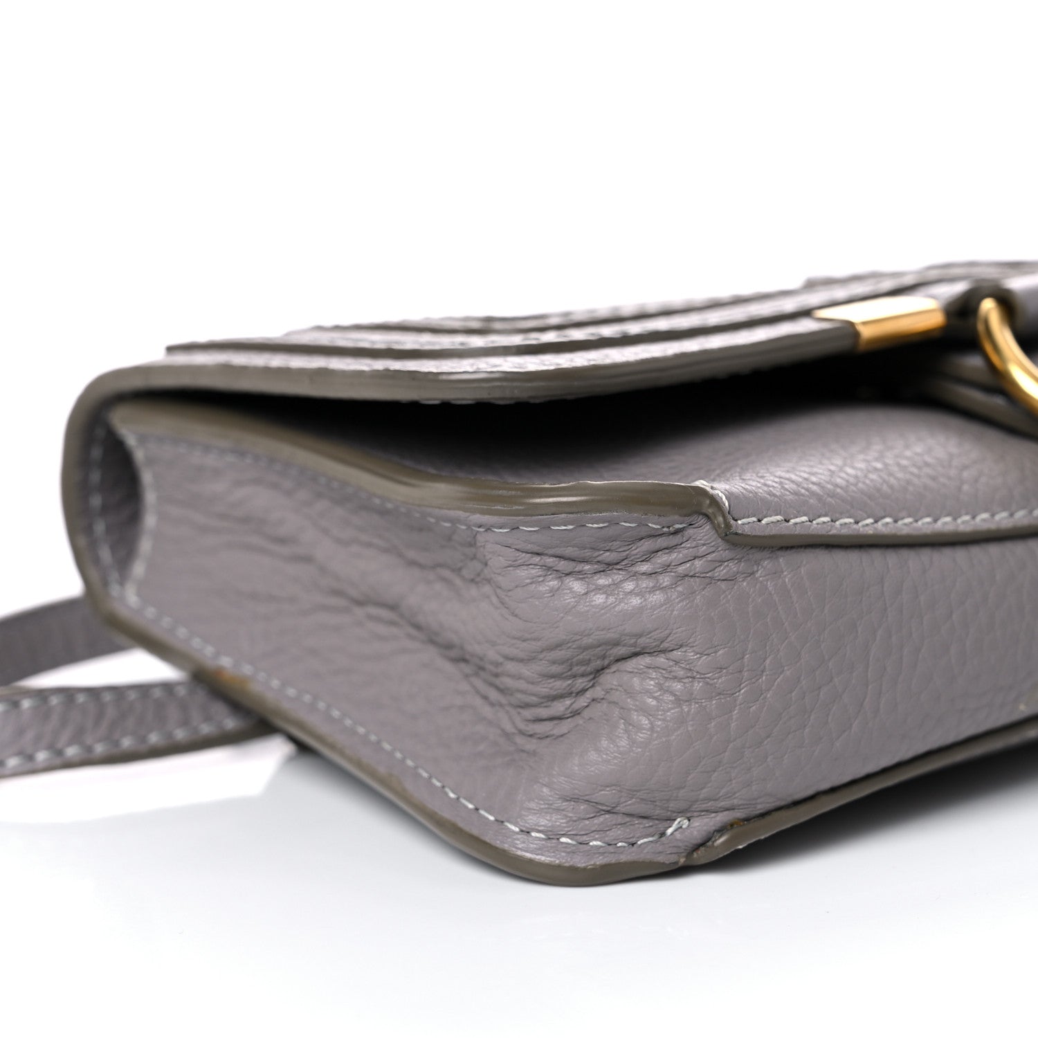 Chloe Calfskin Marcie Convertible Belt Bag Cashmere Grey 8 of 12