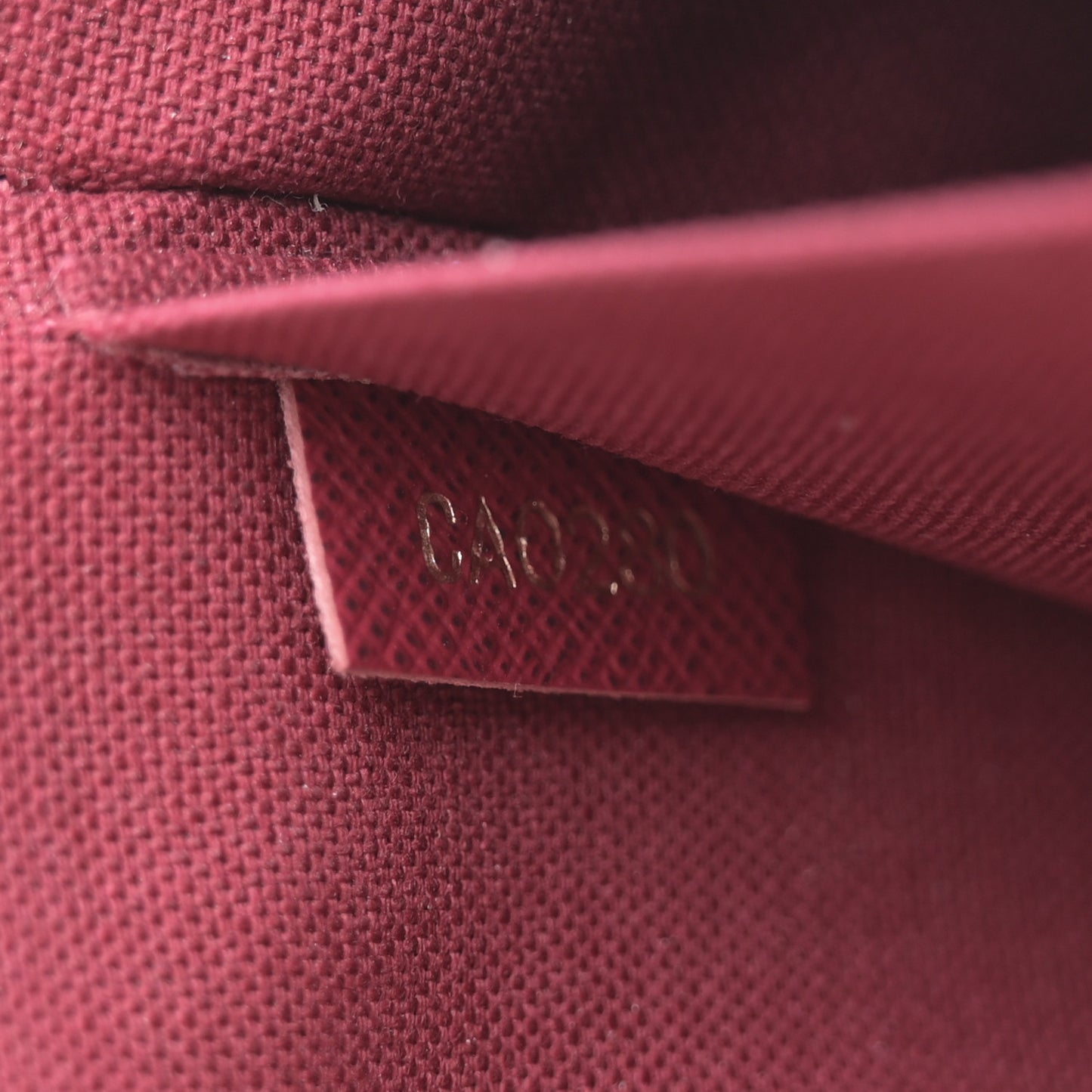 Monogram Pochette Felicie Chain Wallet Fuchsia