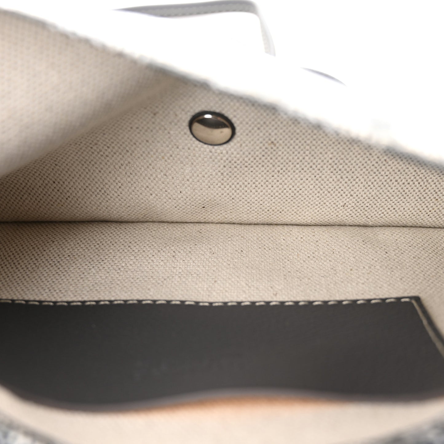 Goyardine Plumet Wallet Clutch Grey